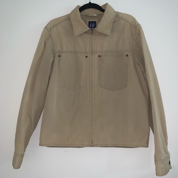 GAP Other - GAP Tan Zip-up Jacket